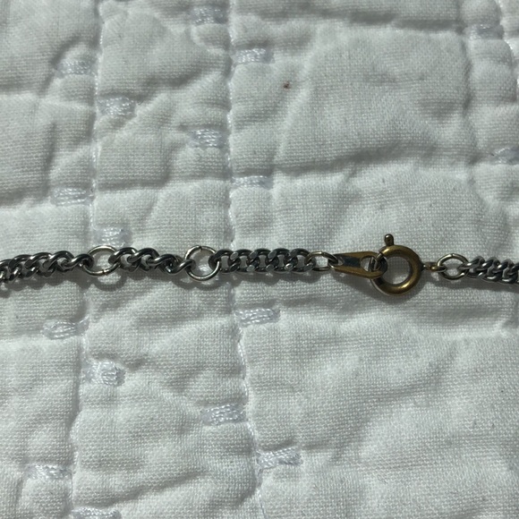 The Giving Key “Positive” Endless Choker Necklace in Silver - Picture 4 of 4